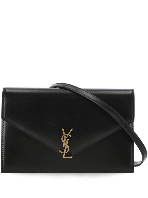 Marsupio con placca Cassandre Saint Laurent | 7852810SX0W1000